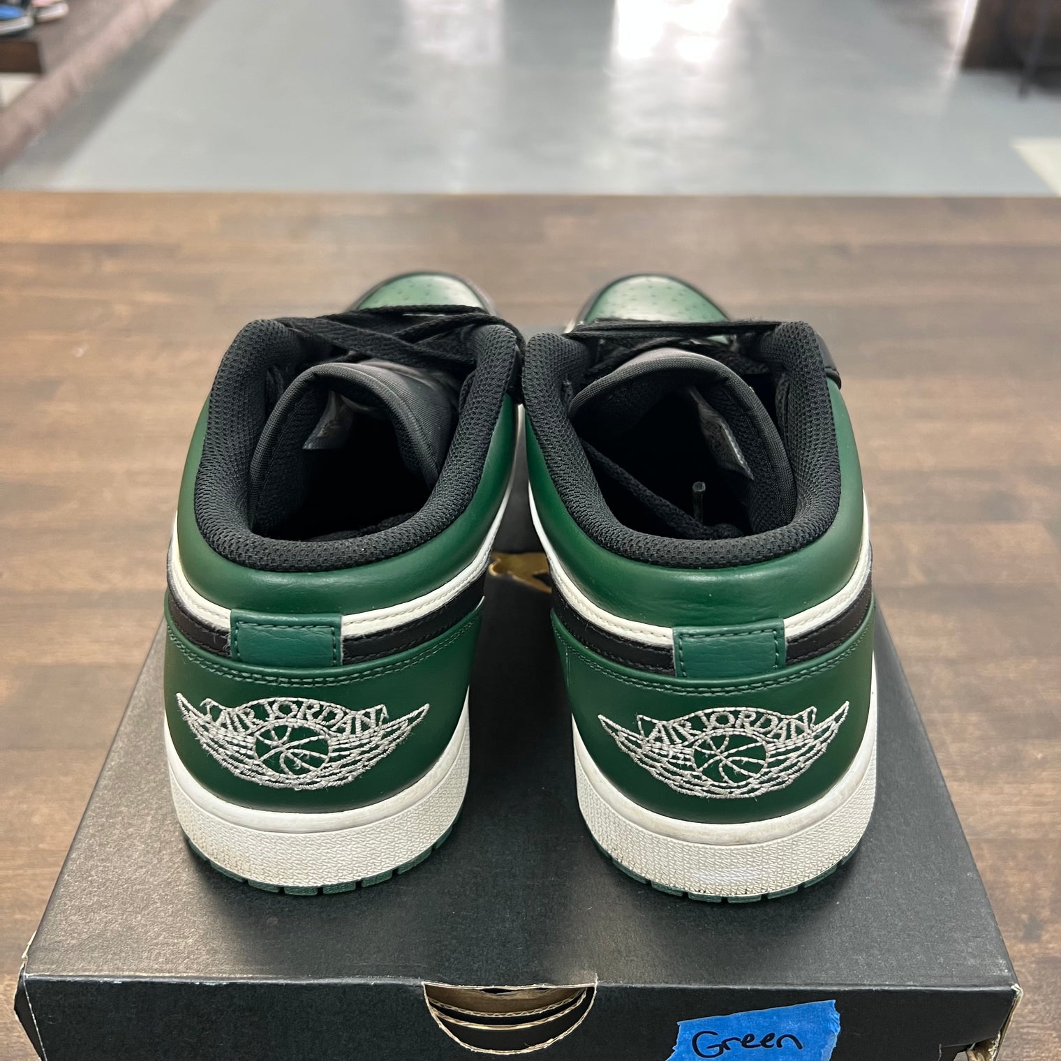 Green Toe Jordan 1 Low (USED)
