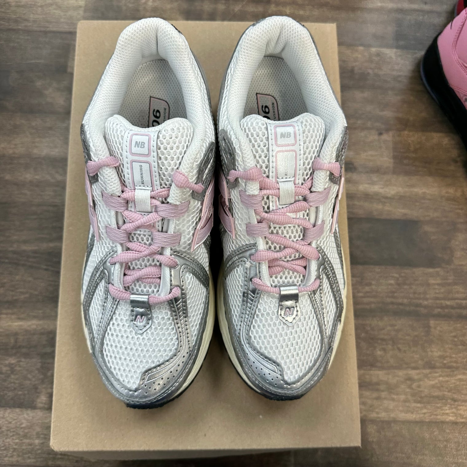 New Balance 1906R White Silver Pink (Lightly Worn)