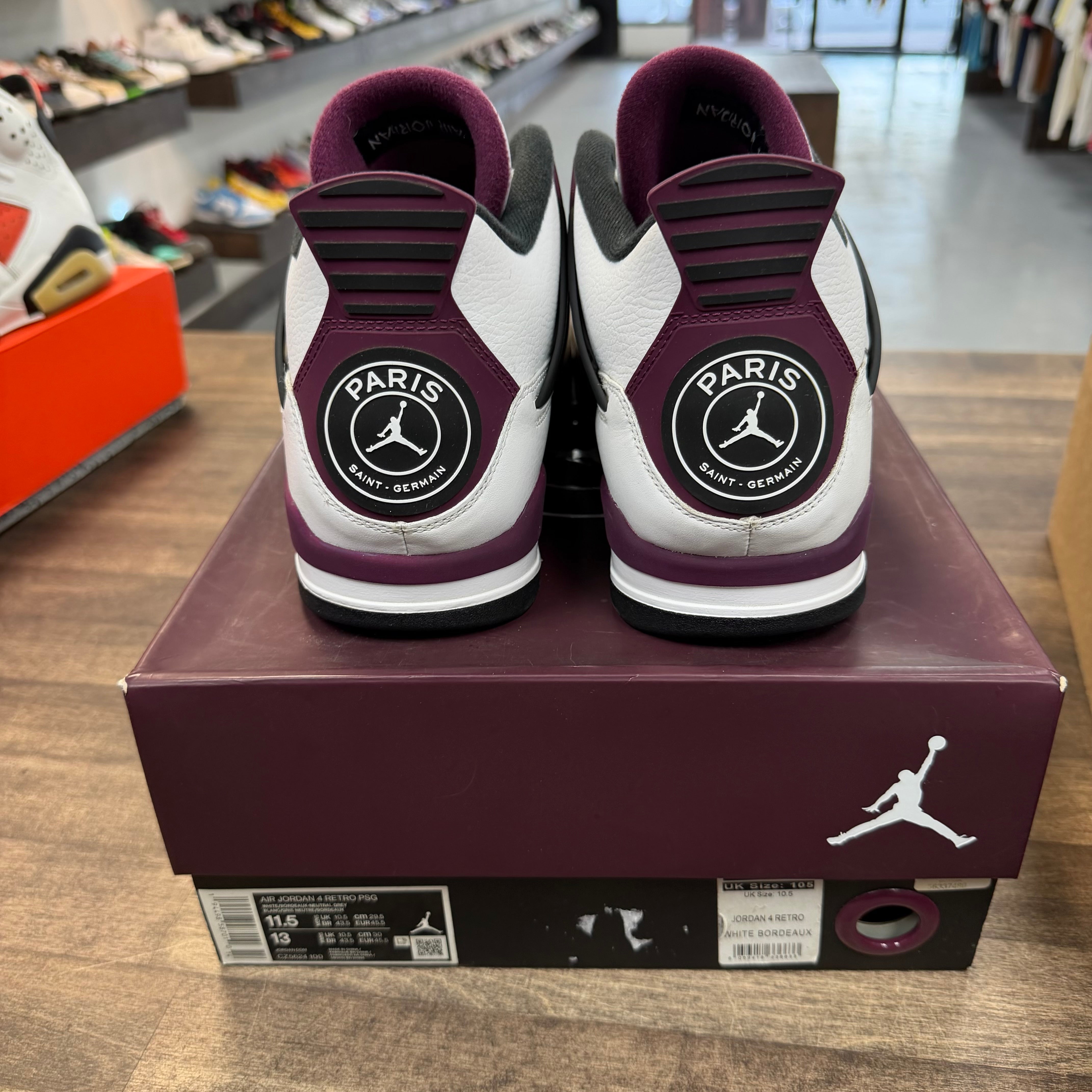 Jordan 4 Retro PSG Paris Saint-Germain Size 11.5 (Pre-Owned)