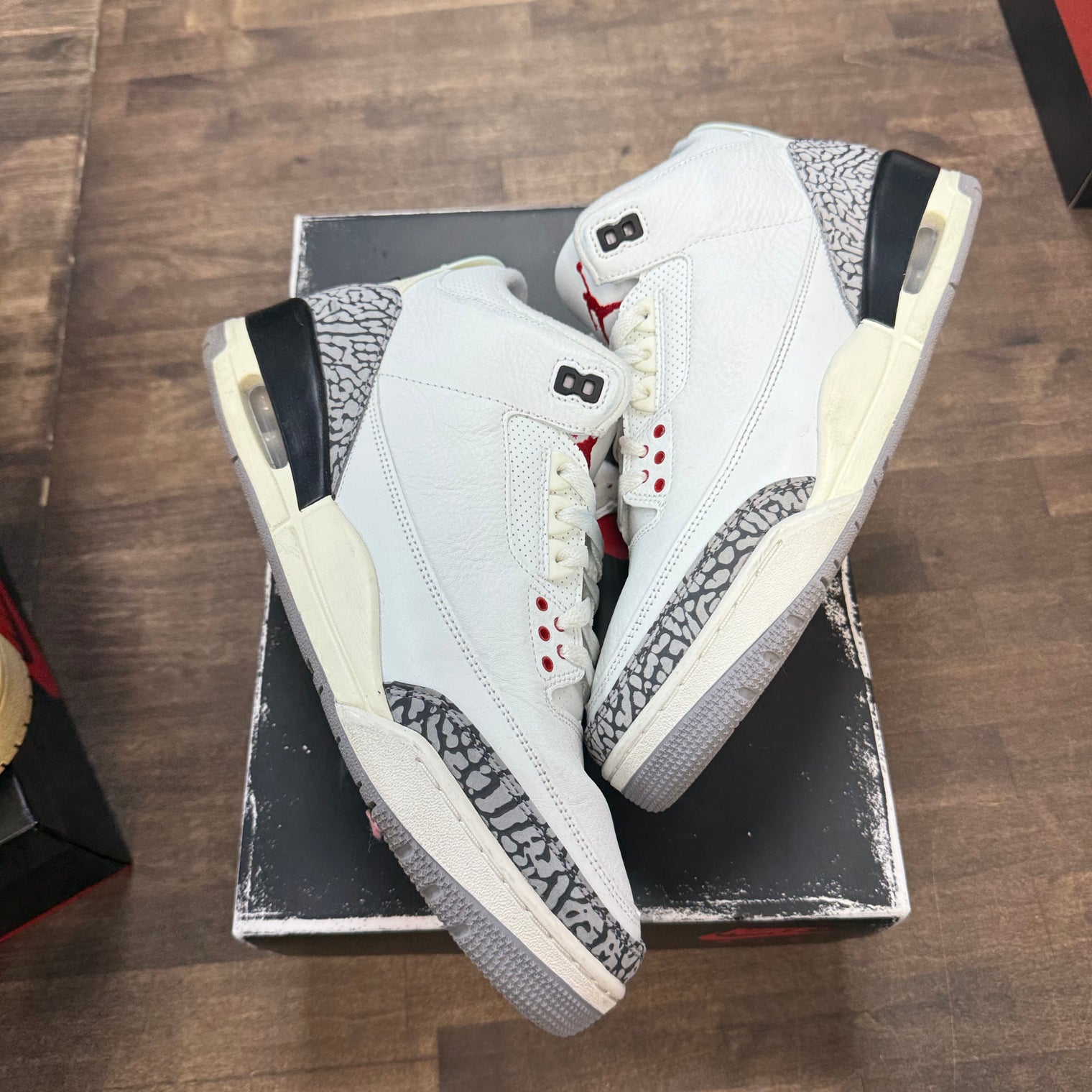 White Cement Reimagined Jordan 3 Retro (USED)
