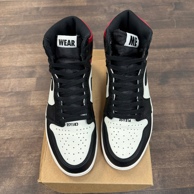 Not for Resale Varsity Red Jordan 1 High (USED,No Box)