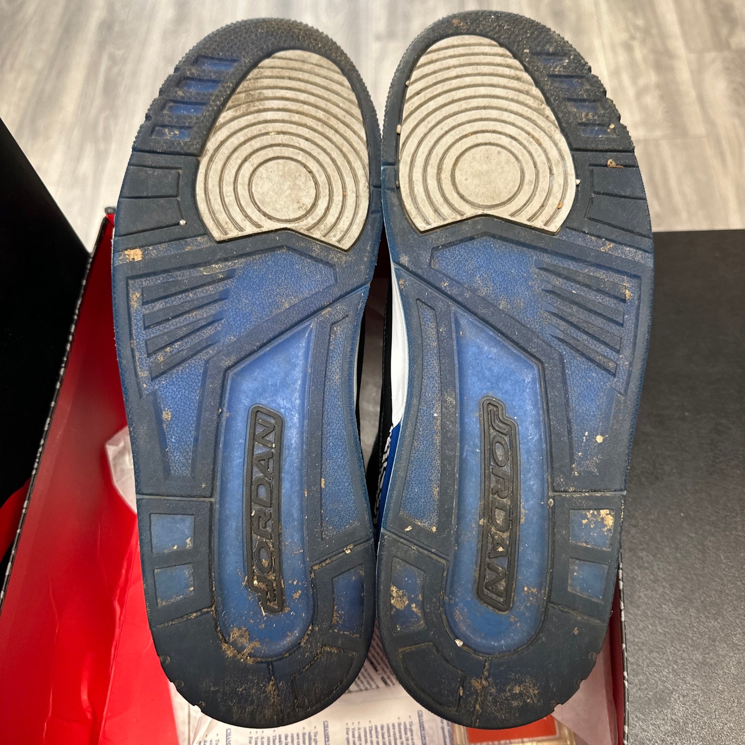Sport Blue Jordan 3 (USED)