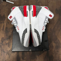 Fire Red Jordan 3 (GS) (USED)