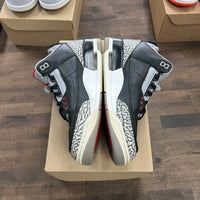 Black Cement Jordan 3 2018 (USED, No Box)