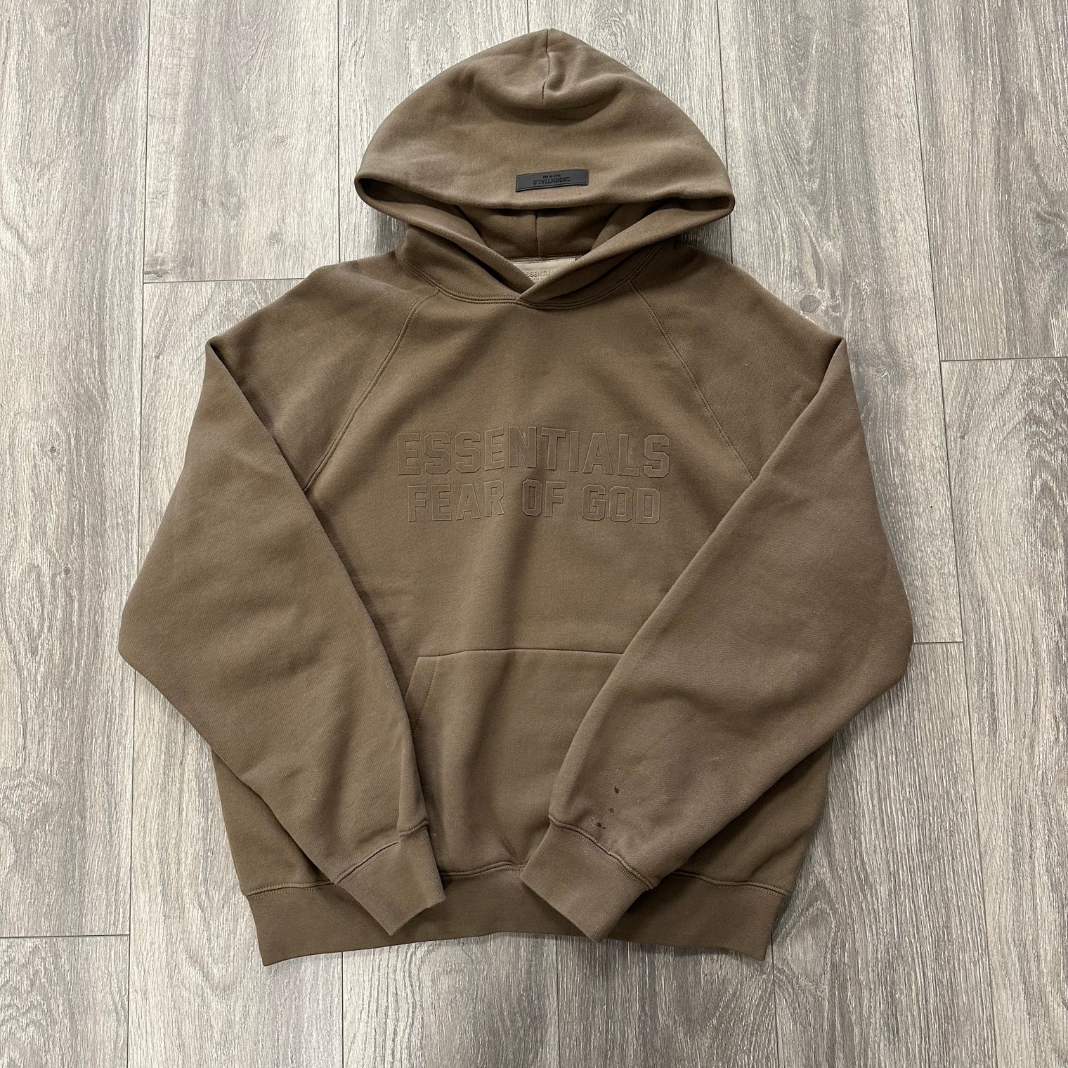 FOG Essentials Hoodie Wood (Used)