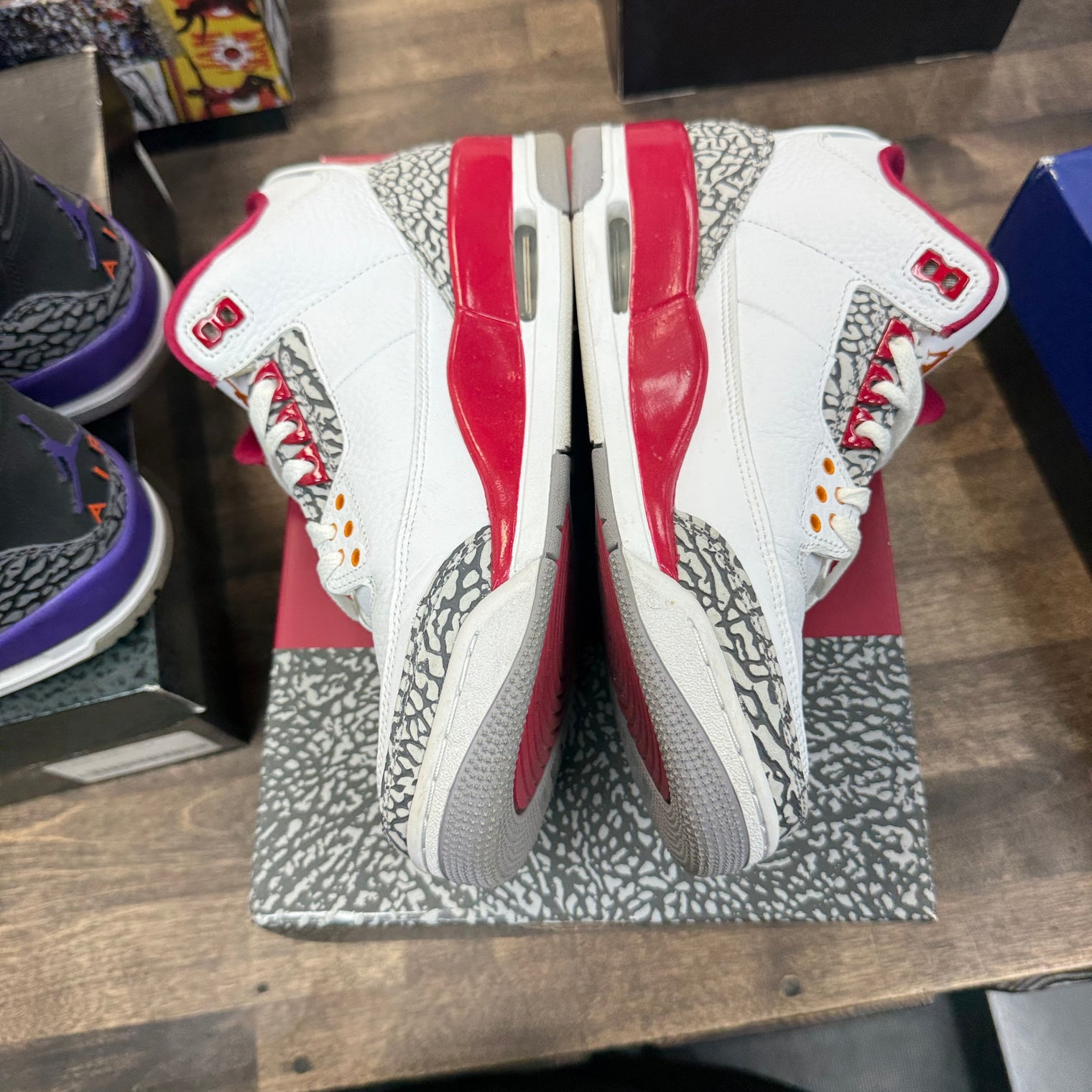 Cardinal Red Jordan 3 Retro (USED)