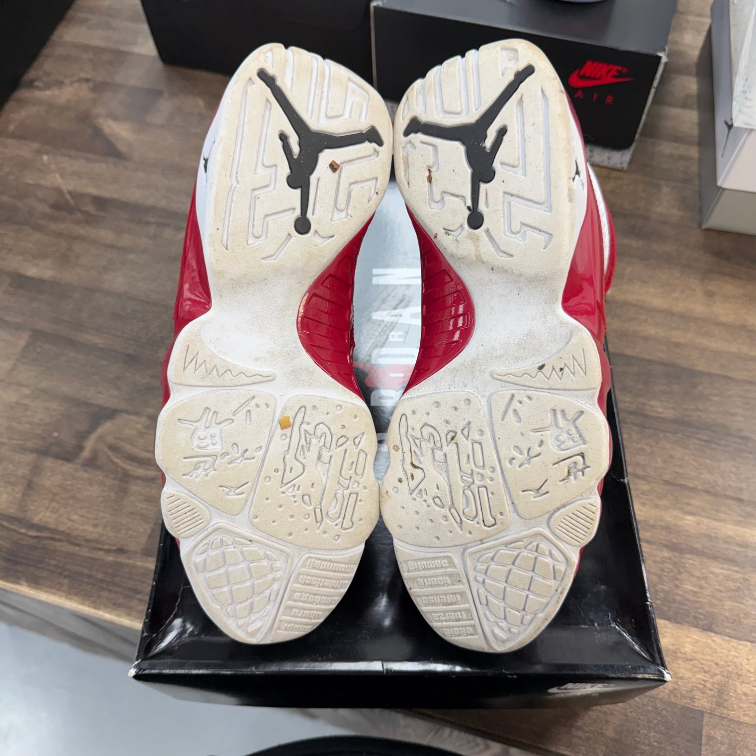 White Gym Red Jordan 9 Retro (USED)