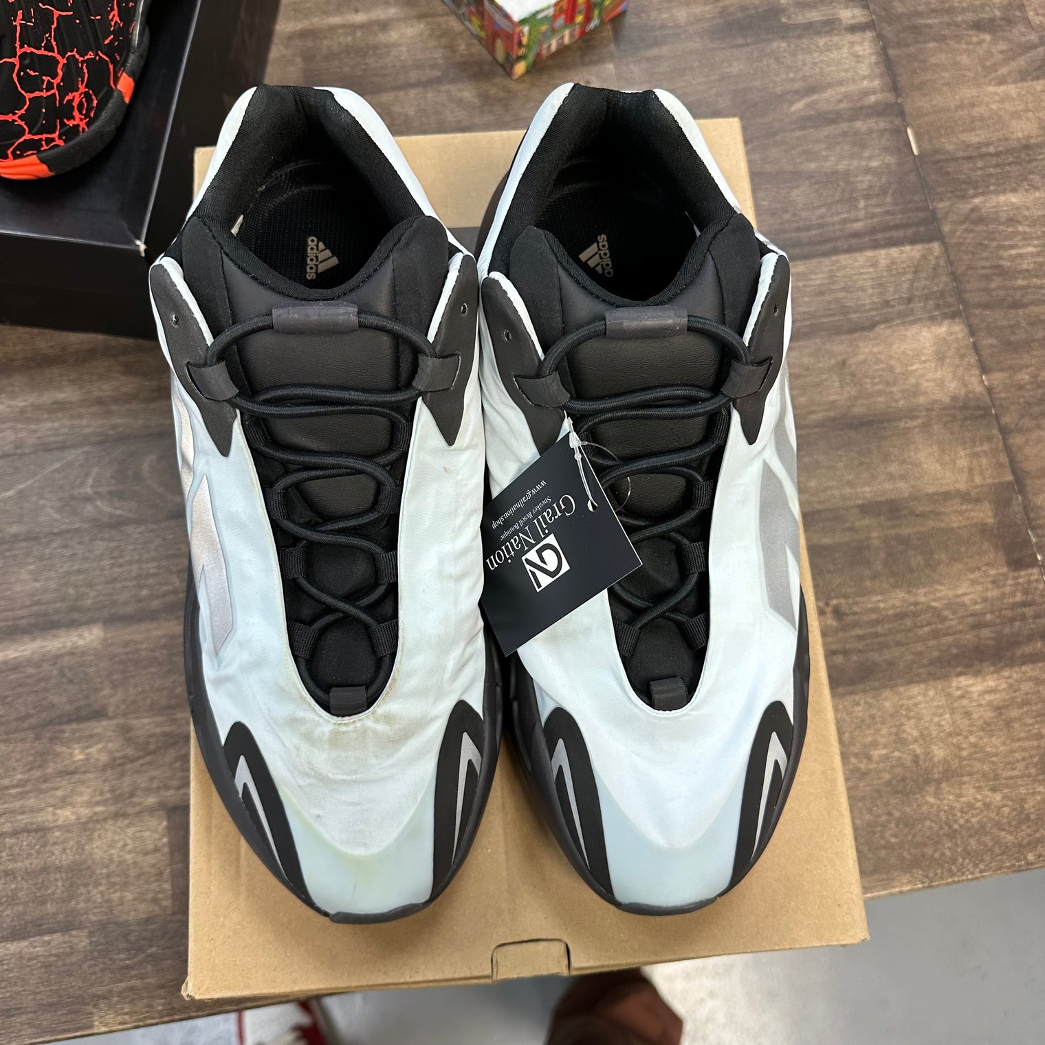 Blue Tint MNVN Yeezy 700 (USED)