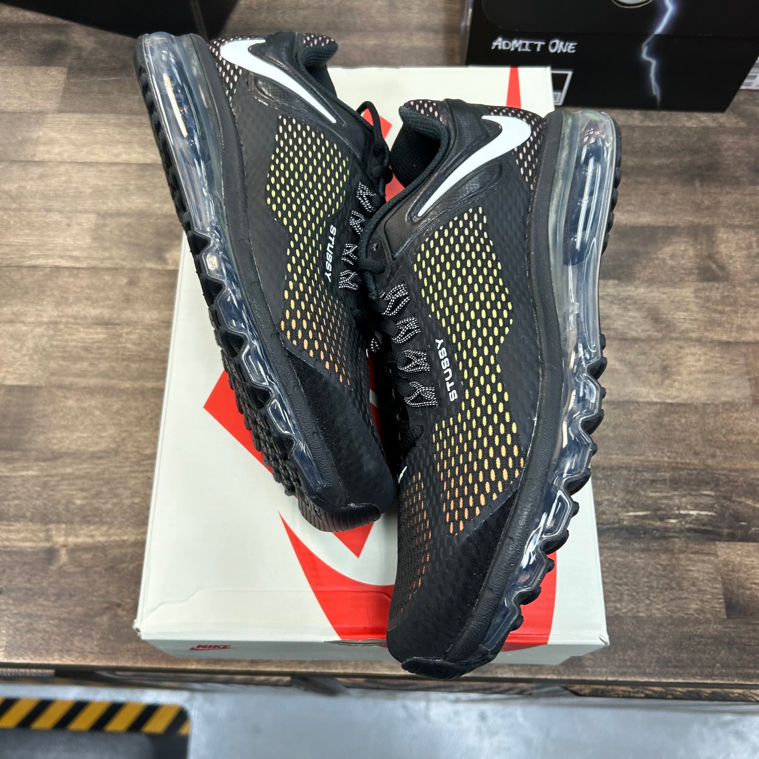 Stussy Black Nike Air Max 2013 (Lightly Worn)