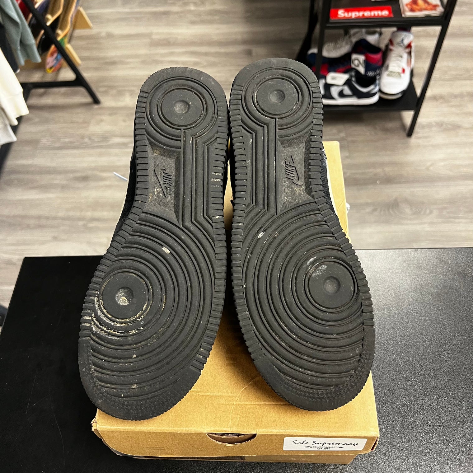 Off-White Black White Air Force 1 (USED)