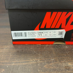Jordan 1 Retro High Court Purple White Size 11 (Pre-Owned)