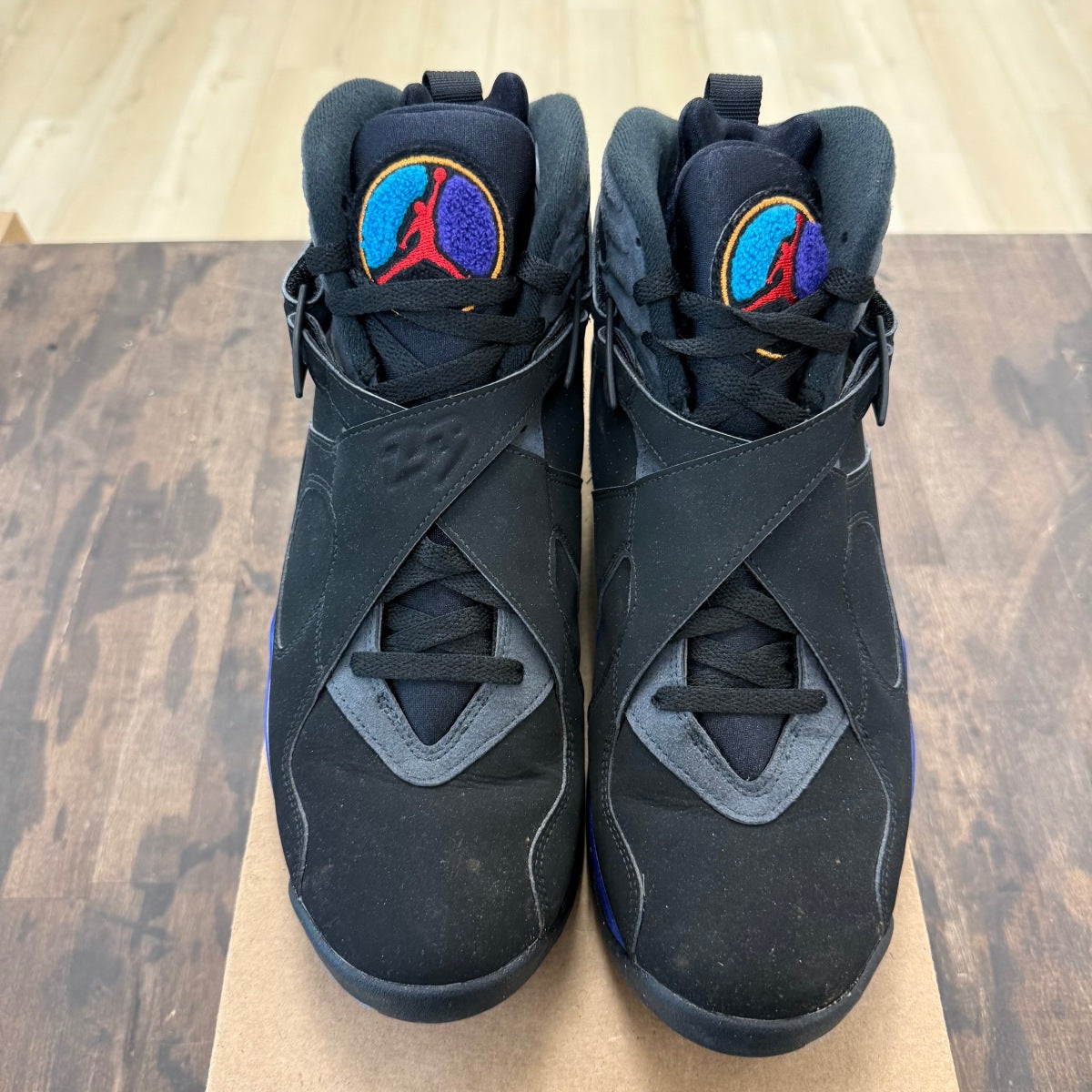 Jordan 8 Retro Aqua (2015) Size 11 (Pre-Owned) - Image 2