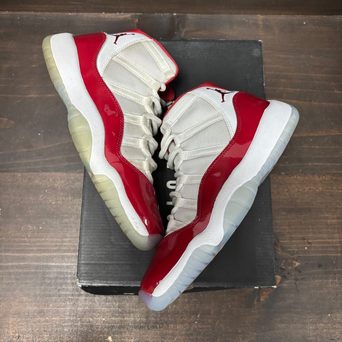 Jordan 11 Retro Cherry (2022) (GS) Size 6Y (Pre-Owned) - back