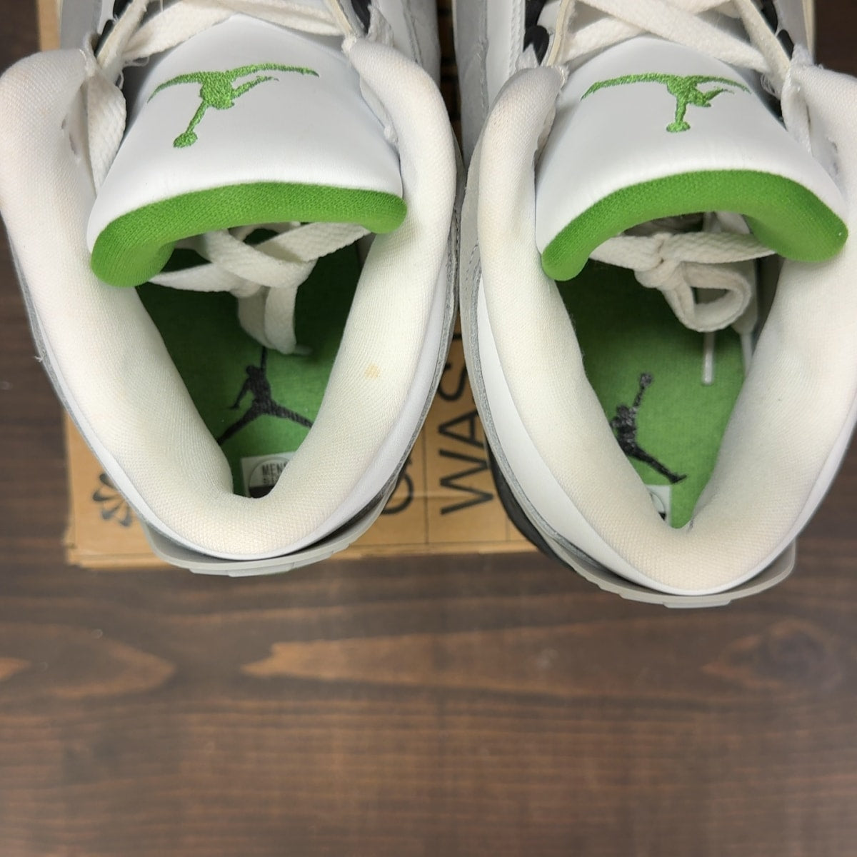 Jordan 3 Retro Chlorophyll Size 11 (Pre-Owned) - Image 6