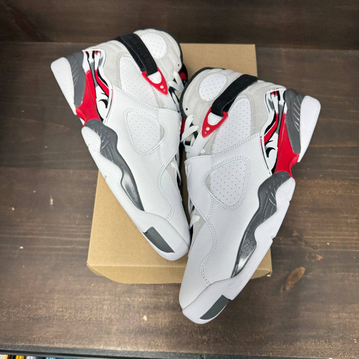 Jordan 8 Retro White True Red (2025) Size 11 - Image 2