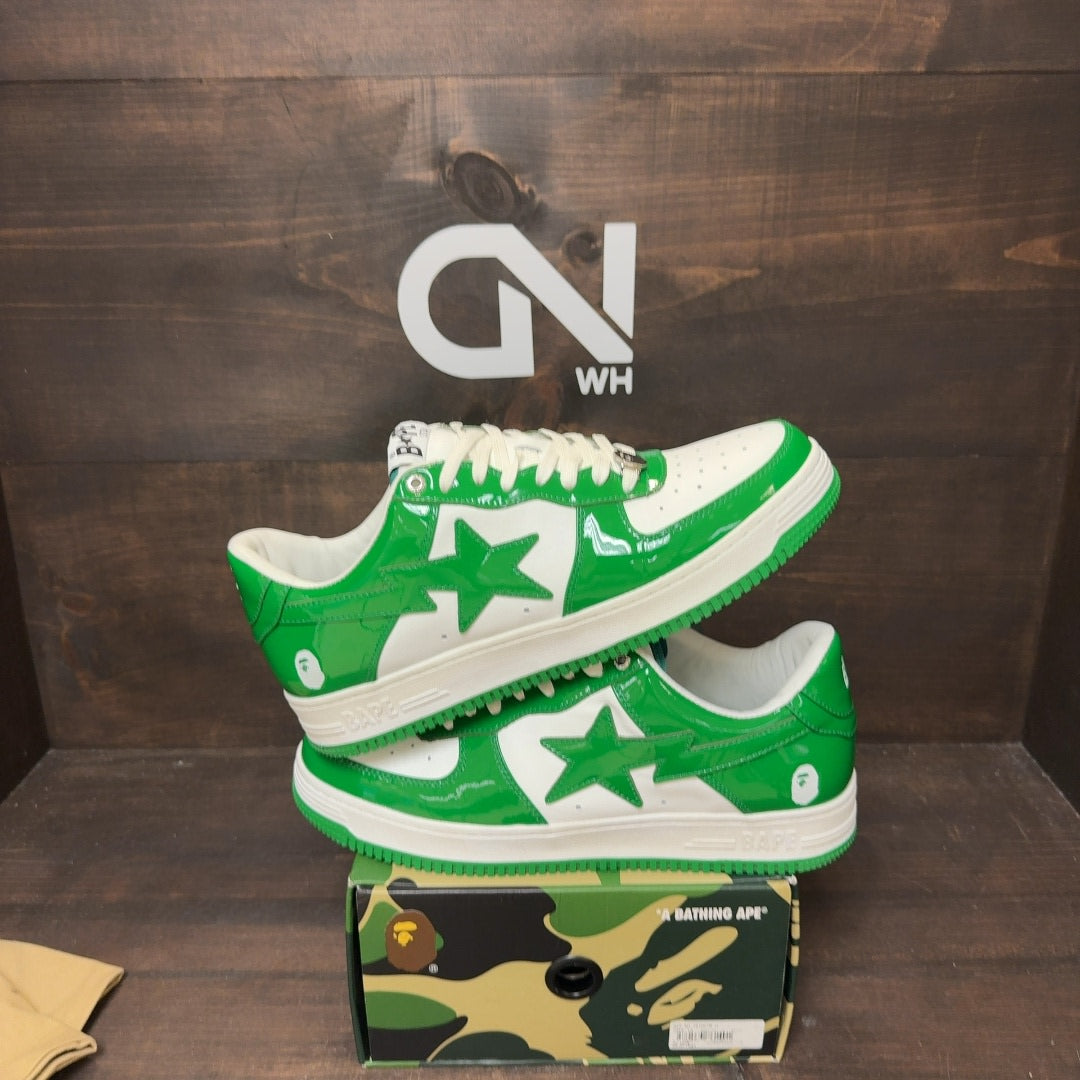 A Bathing Ape Bape Sta Low Green Size 13 (Pre-Owned)