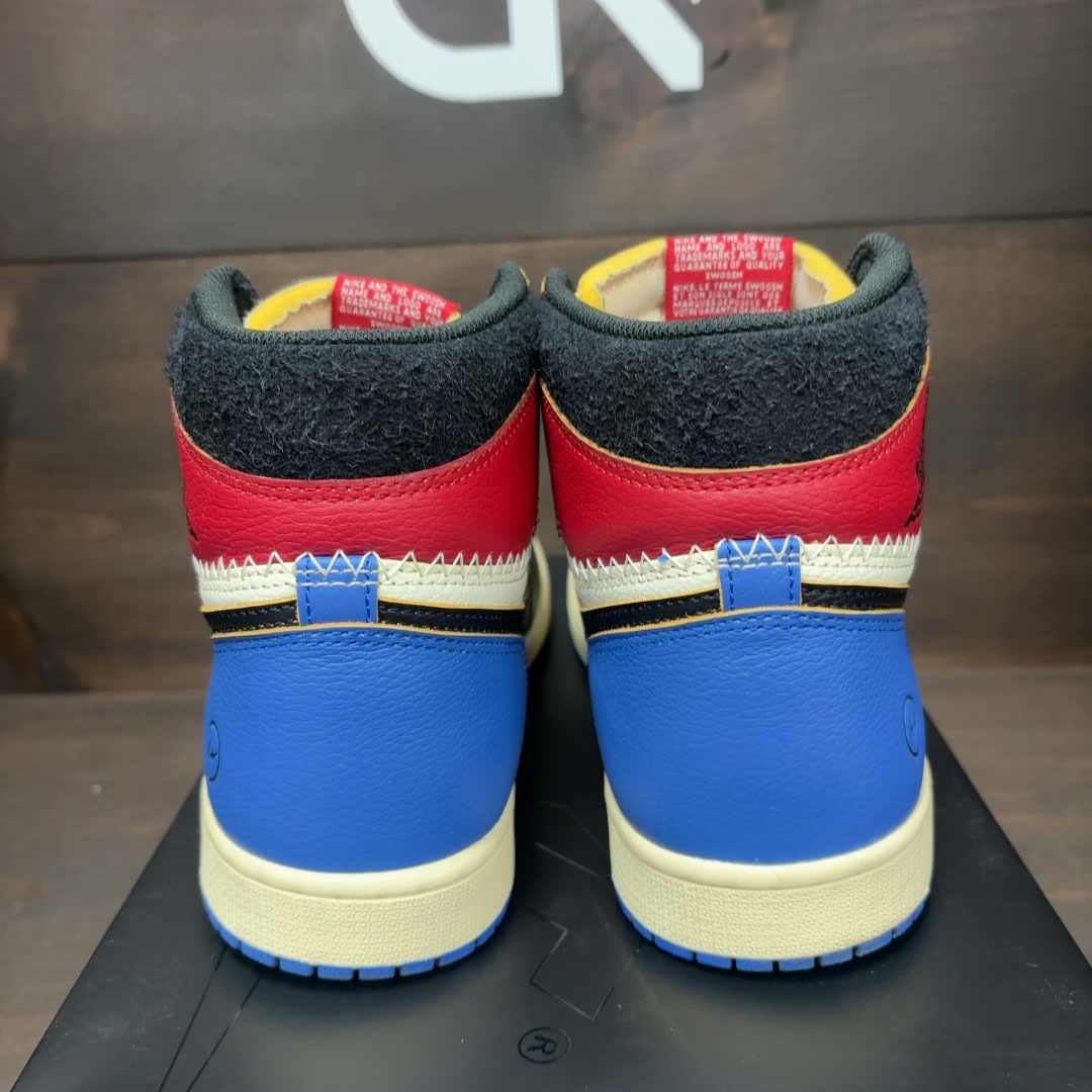 Jordan 1 Retro High OG SP Fragment x Union LA Varsity Red Sport Royal - Image 5