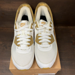 Nike Air Max 90 Flyease White Gold Size 11 (Pre-Owned) - Image 3