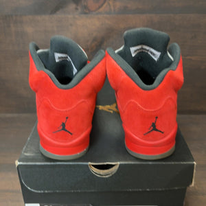 Jordan 5 Retro Red Suede (GS) Size 6.5Y (Pre-Owned) - Image 4