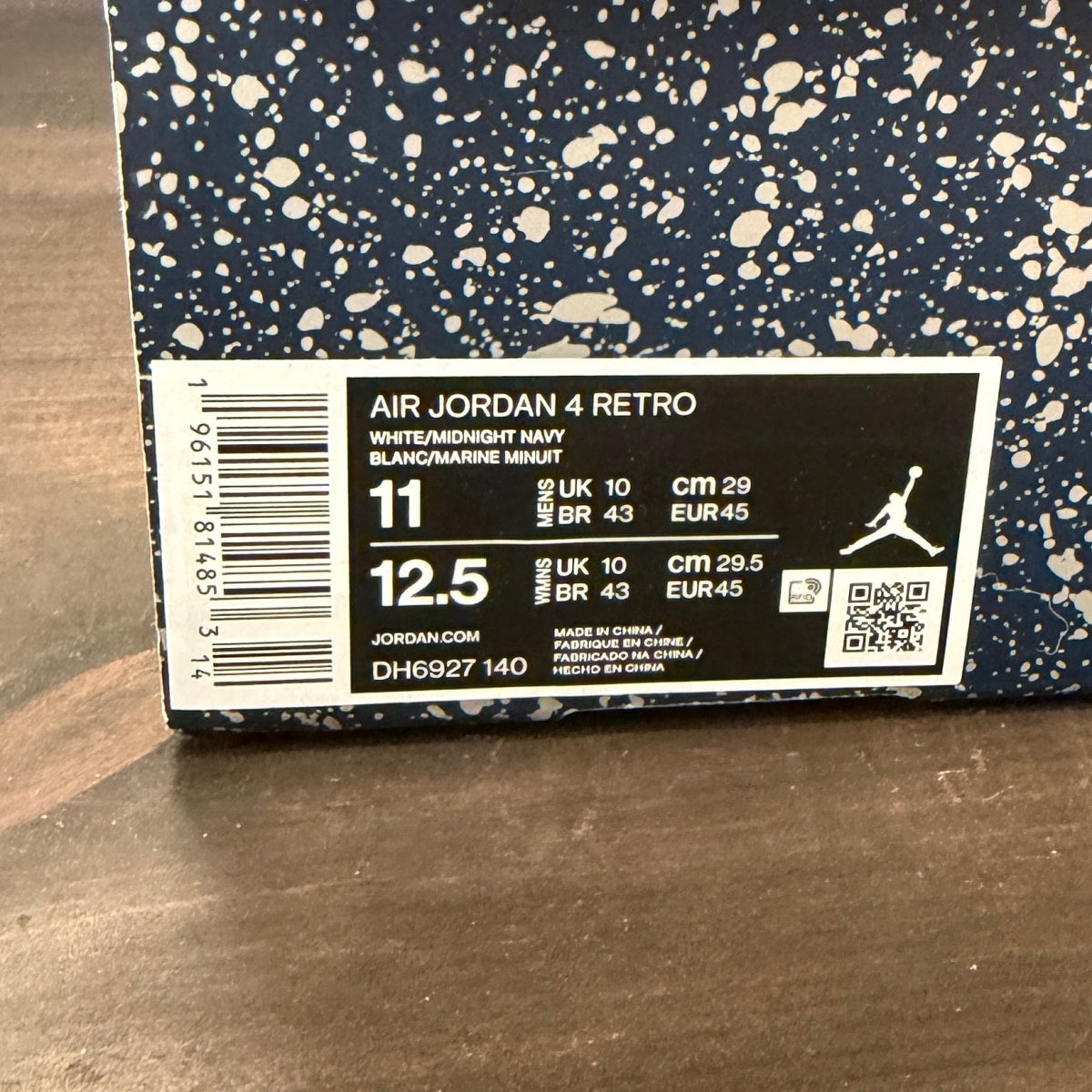 Jordan 4 Retro Midnight Navy - Image 7