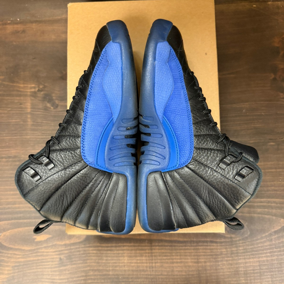 Jordan 12 Retro Black Game Royal (GS) Size 6.5Y (Pre-Owned) - Image 5