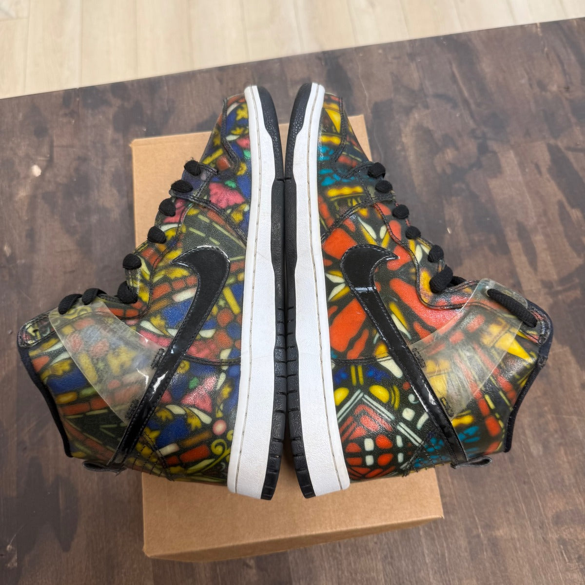Nike SB Dunk High Concepts Stained Glass Size 9 (Pre-Owned) - Image 4