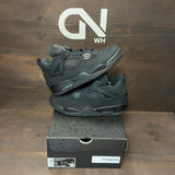 Jordan 4 Retro Black Cat (2025) Size 9 (Pre-Owned) - front