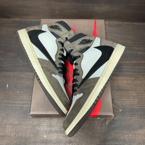 Jordan 1 Retro High OG SP Travis Scott Mocha Size 10.5 (Pre-Owned) - Image 2