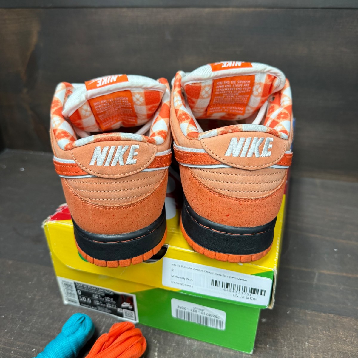 Nike SB Dunk Low Concepts Orange Lobster - Image 5