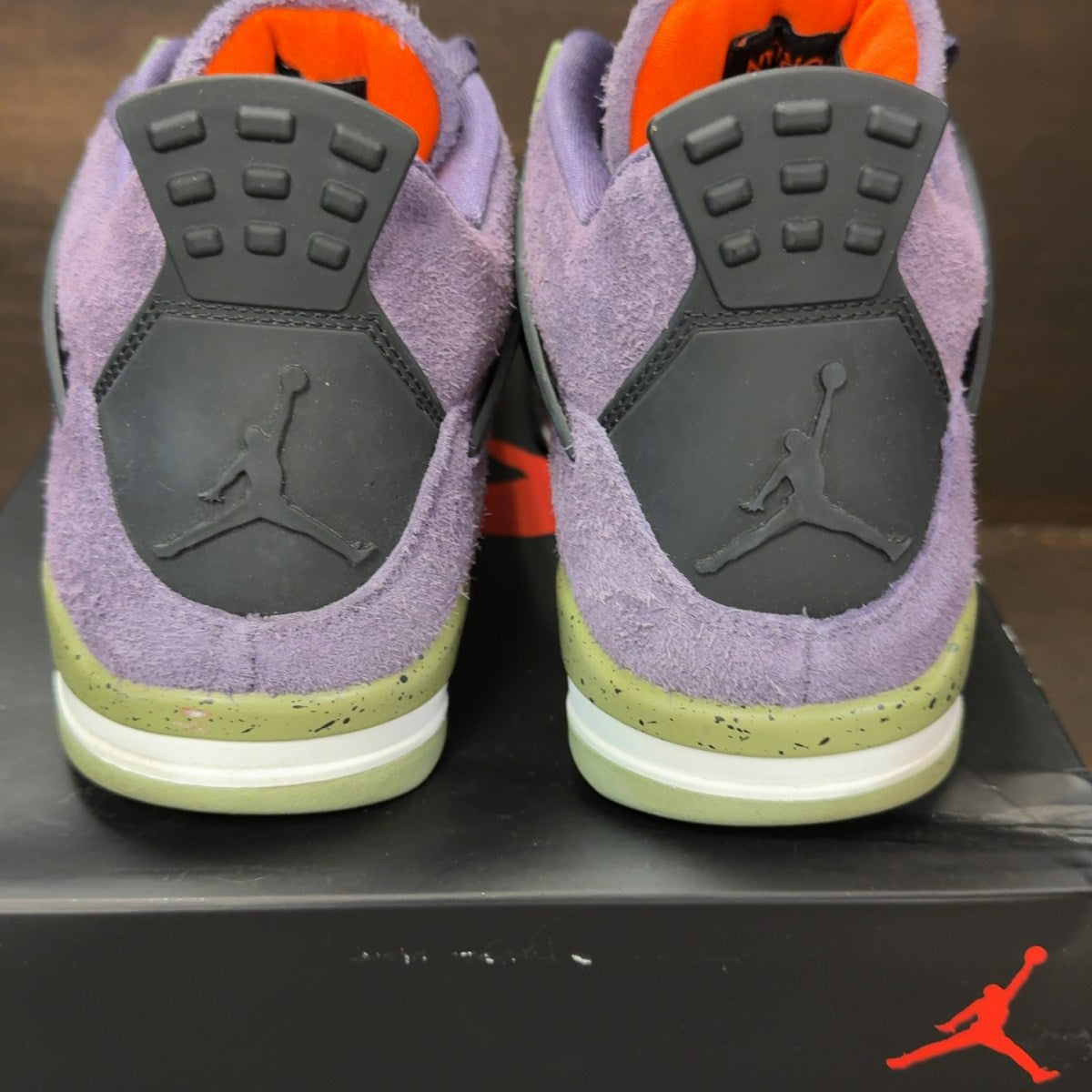 Jordan 4 Retro Canyon Purple (Women's) - Image 5