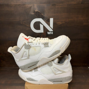 Jordan 4 Retro White Oreo (2021) Size 11.5 (Pre-Owned) - Image 1