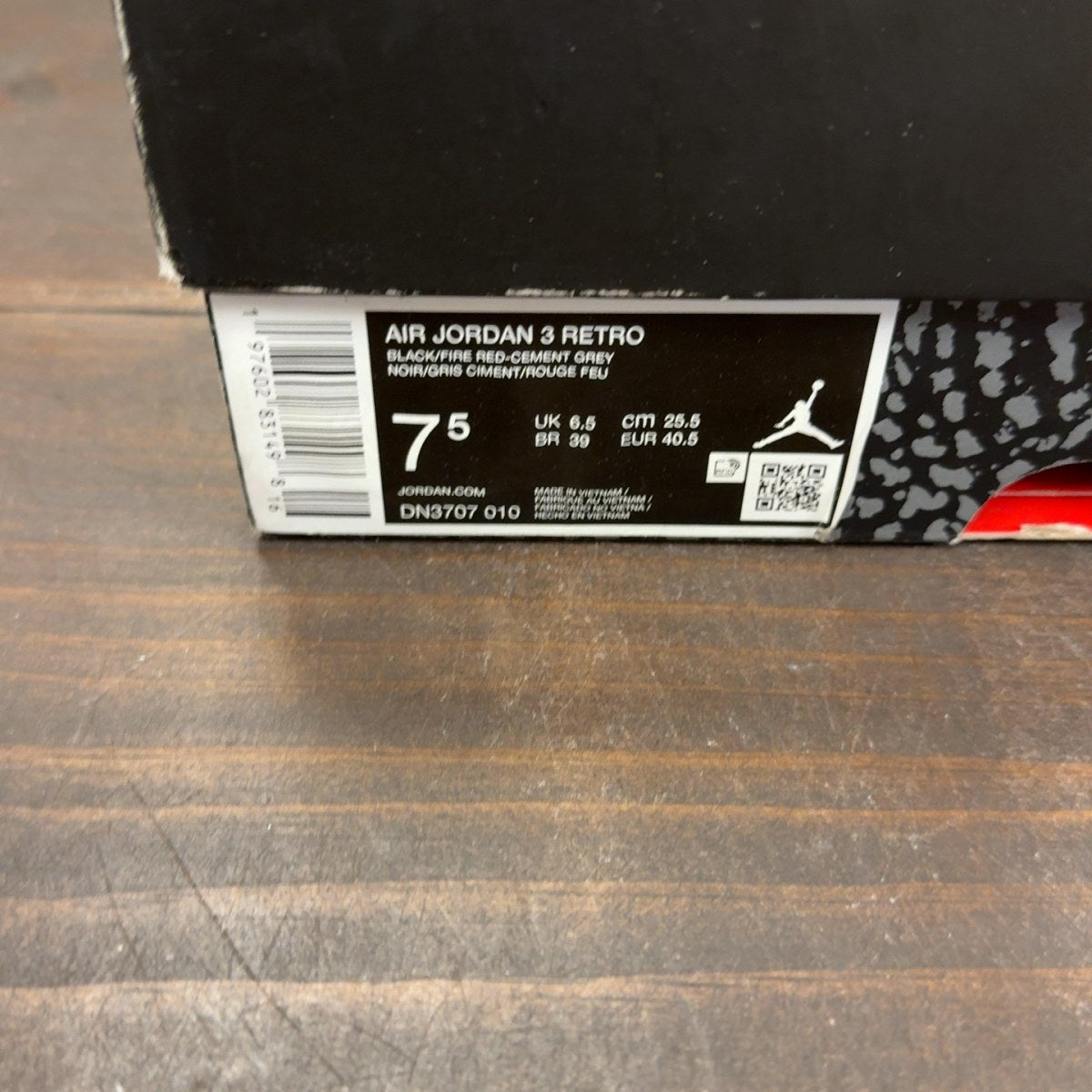 Jordan 3 Retro OG Black Cement (2024) - Image 9