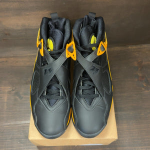 Jordan 8 Retro Taxi Yellow Black (Women's) Size 12W (Pre-Owned) - Image 3