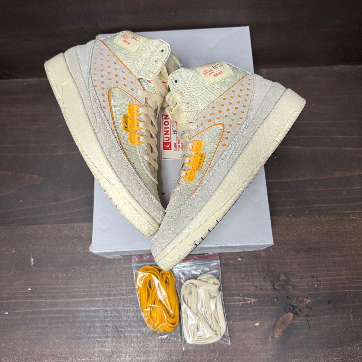 Jordan 2 Retro SP Union Rattan Size 8 (Pre-Owned) - tag