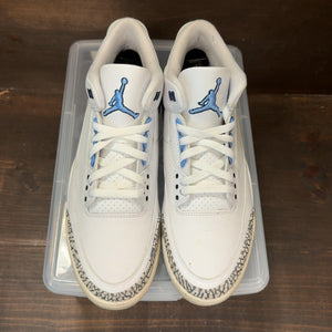Jordan 3 Retro UNC (2020) Size 11 (Pre-Owned) - tag