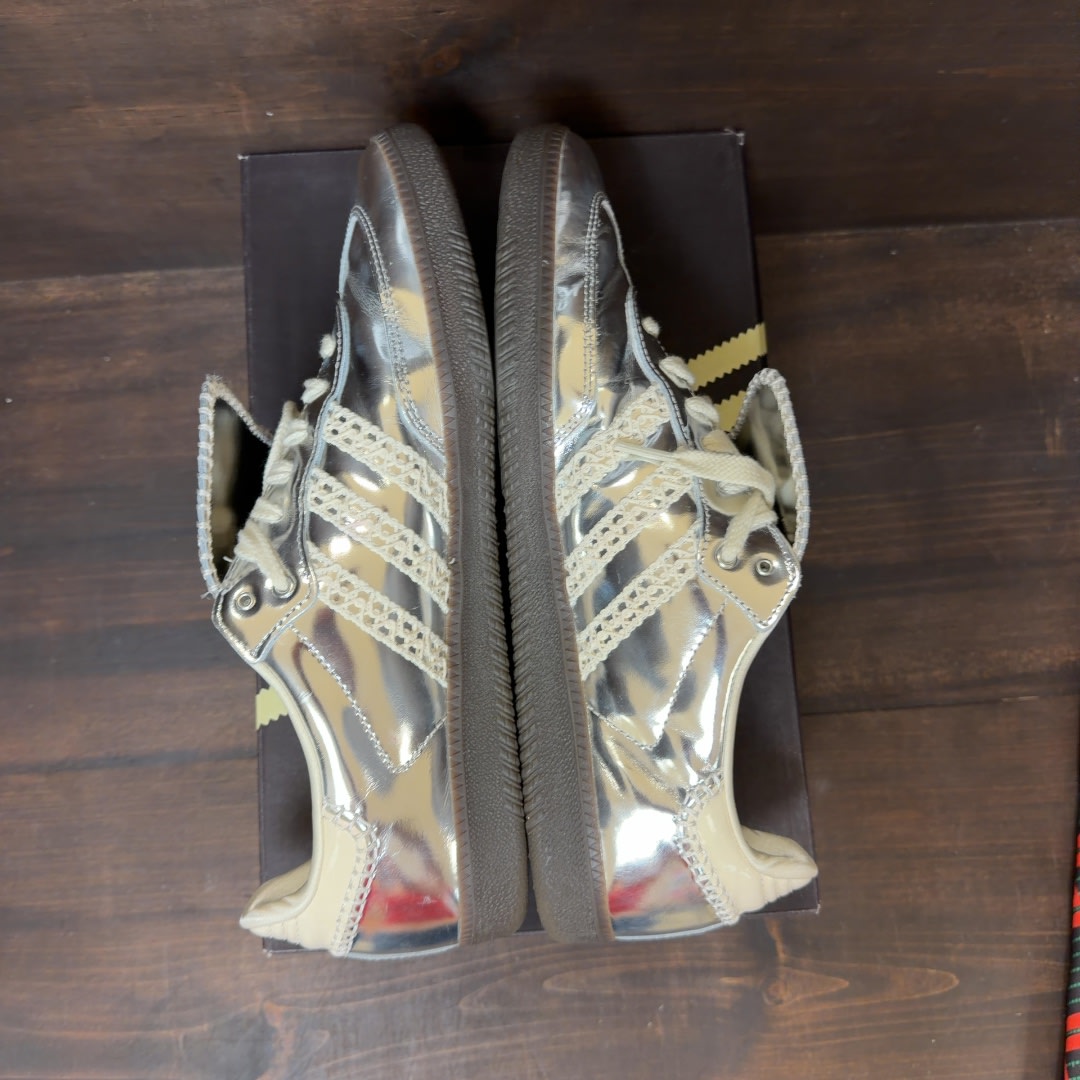 adidas Samba Wales Bonner Silver - Image 6