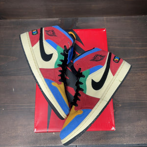 Jordan 1 Mid SE Fearless Blue the Great - Image 2