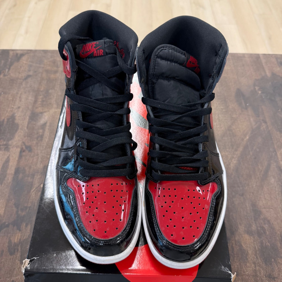 Jordan 1 Retro High OG Patent Bred - Image 2