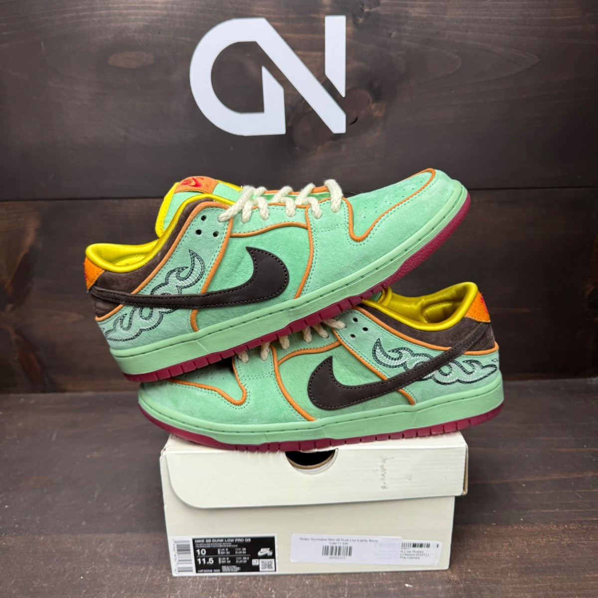 Nike SB Dunk Low Rodeo Tourmaline - Image 1