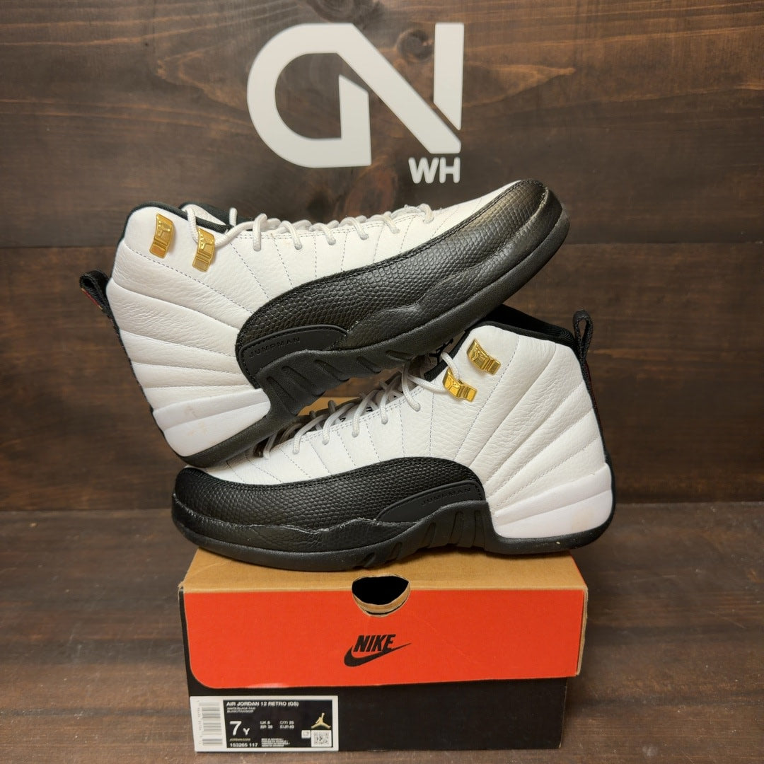 Jordan 12 Retro Taxi (2025) (GS) - Image 1