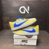 Jordan 1 Retro Low OG SP Travis Scott Canary (Women's) Size 11W (Pre-Owned) - front