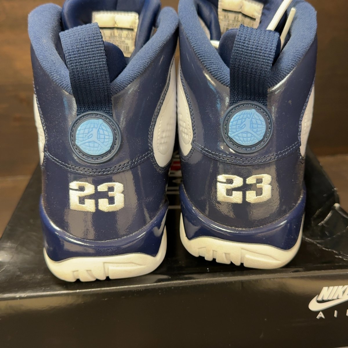 Jordan 9 Retro Pearl Blue Size 9.5 (Pre-Owned) - aux