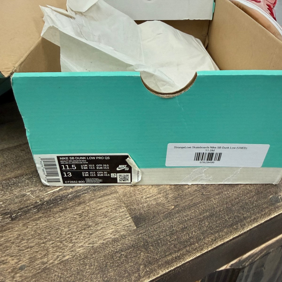 Nike SB Dunk Low StrangeLove Skateboards - Image 7