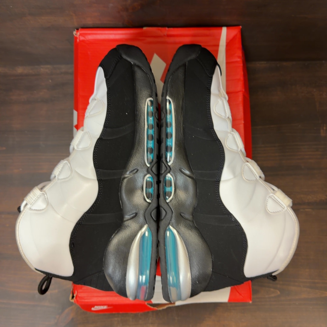 Nike Air Max Uptempo 95 White Black Teal - Image 4