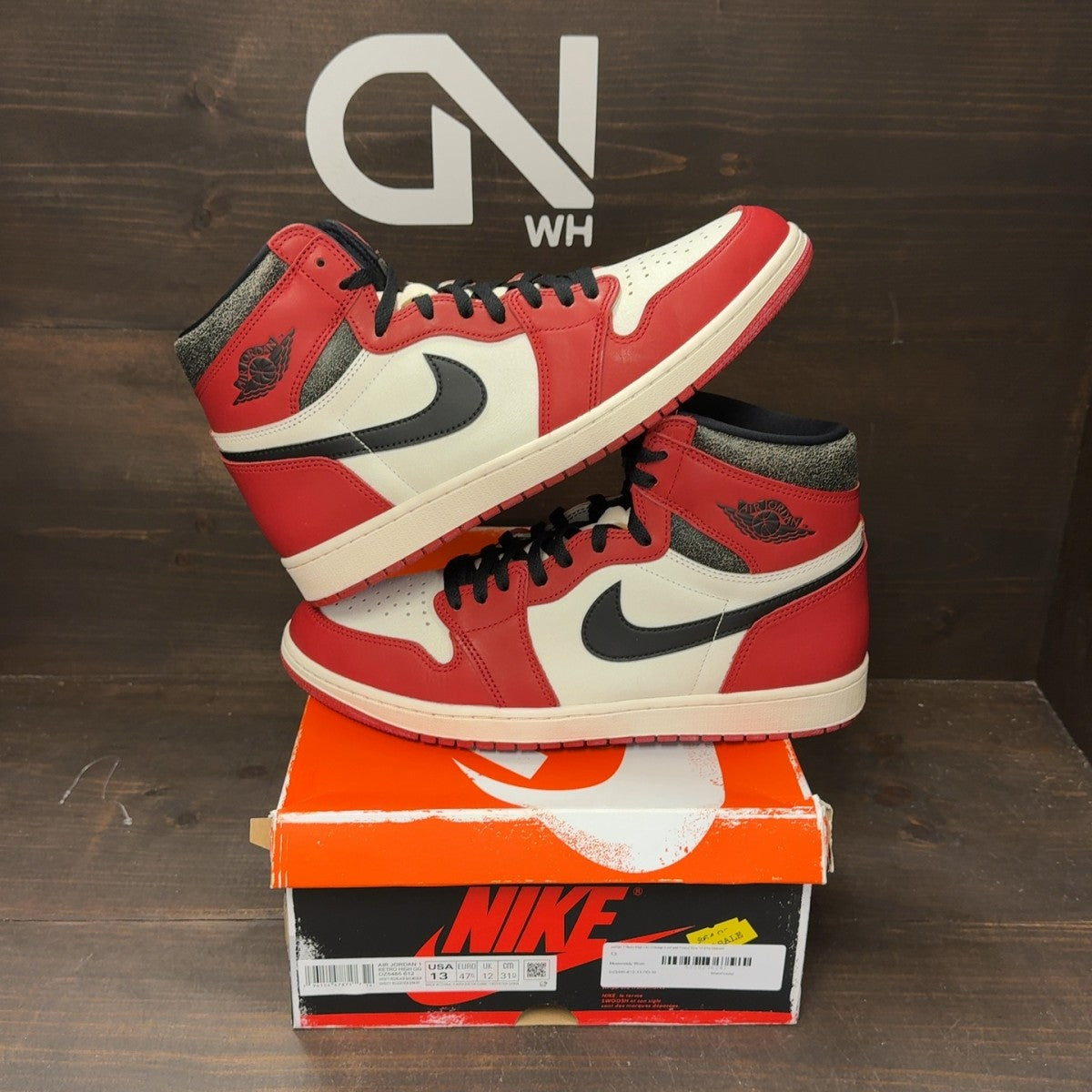 Jordan 1 Retro High OG Chicago Lost and Found - Image 1