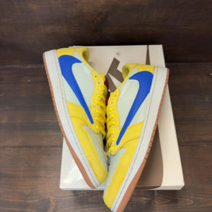 Jordan 1 Retro Low OG SP Travis Scott Canary (Women's) - Image 2