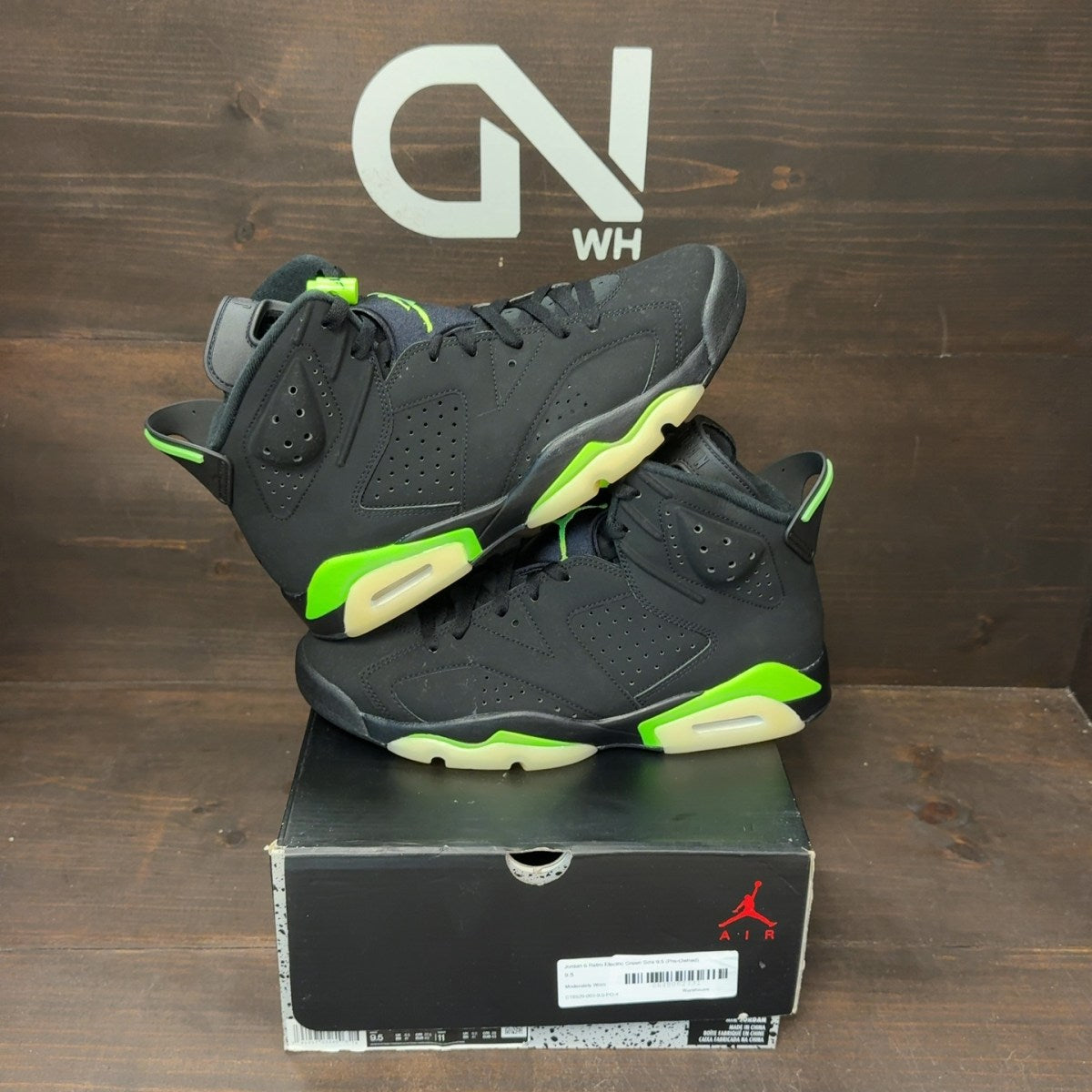 Jordan 6 Retro Electric Green - Image 1