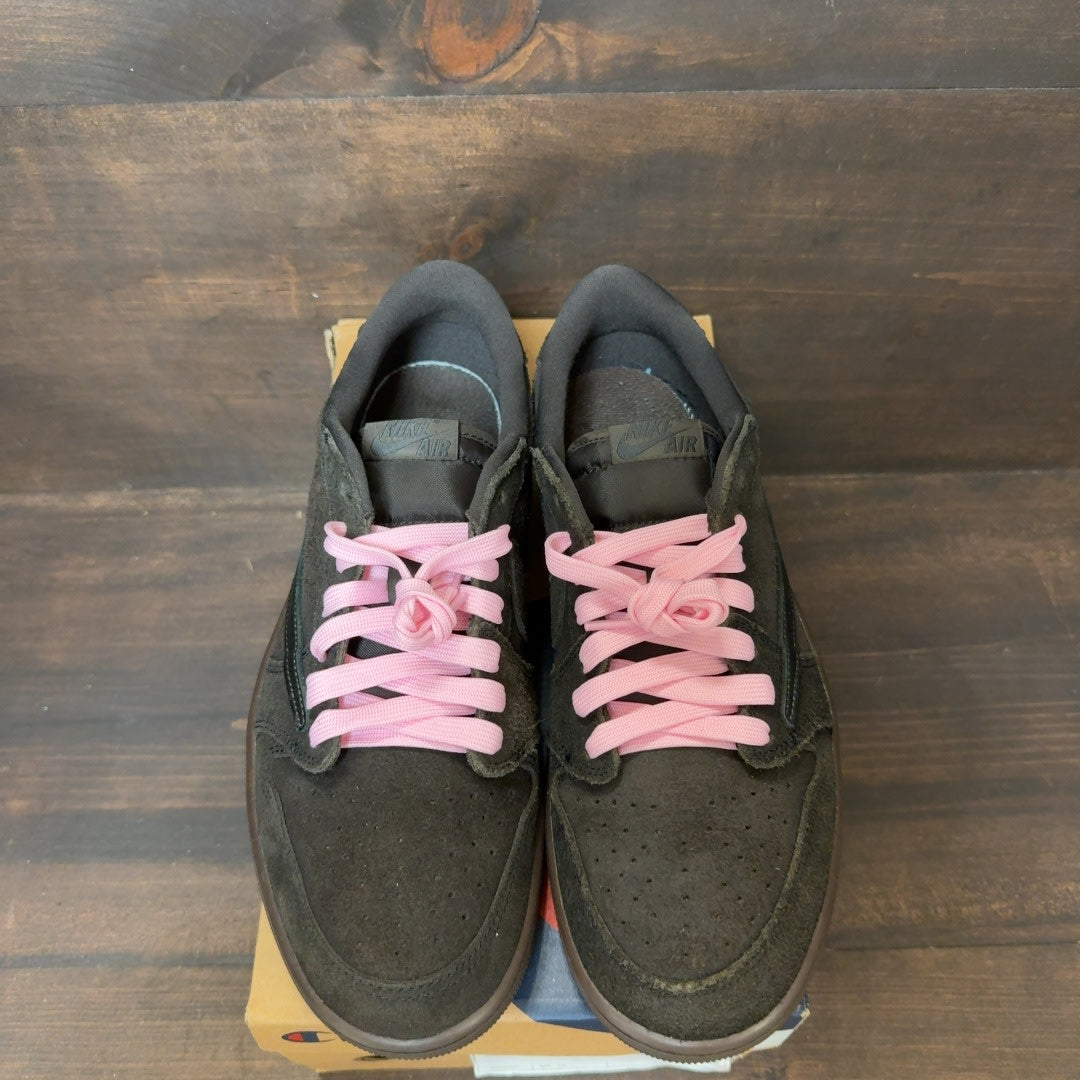 Jordan 1 Retro Low OG SP Travis Scott Velvet Brown Size 10 (Pre-Owned) - Image 3