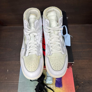 Jordan 1 Retro High Off-White Alaska Size 10 (Pre-Owned) - back