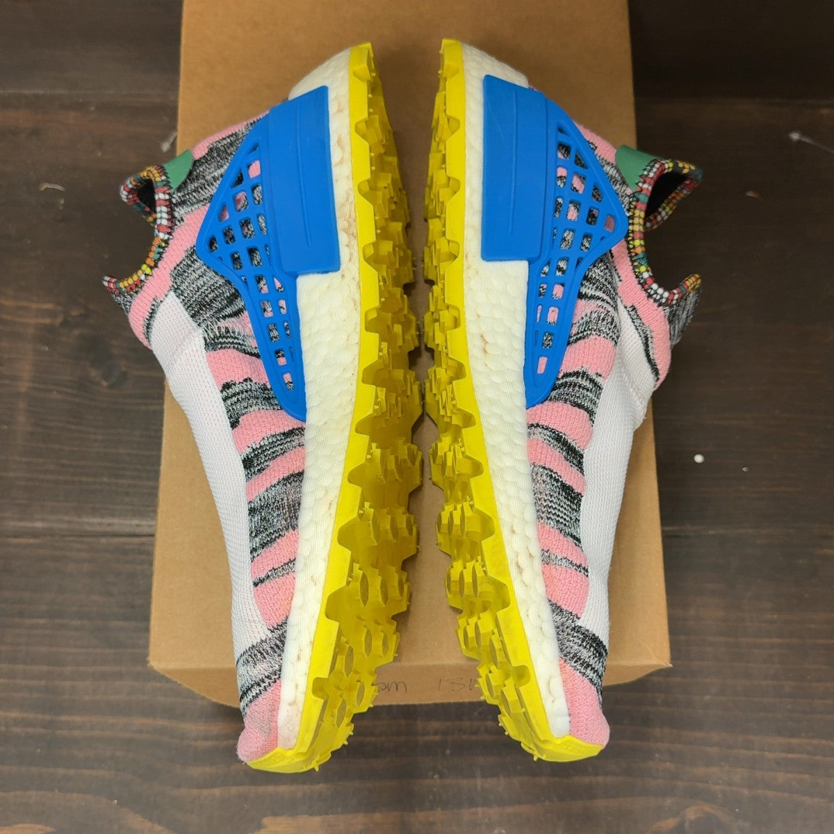 adidas NMD Hu Pharrell Solar Pack Mother Size 10 (Pre-Owned) - Image 4